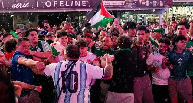 Argentinos ir Alžyro sirgalių mu&scaron;tynės