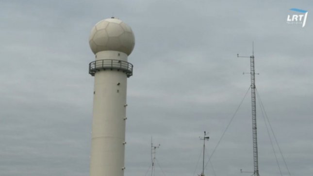 LRT Televizijos reportažo stopkadras/Naujas meteorologų radaras