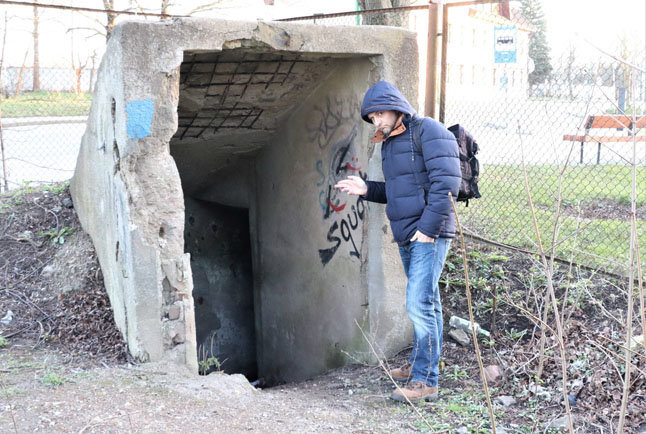 D.Nikitenkos nuotr./Klaipėdoje, po Bangų g. yra vokiečių įrengta slėptuvė. Joje būnant girdi, kaip virš galvos rieda autobusai