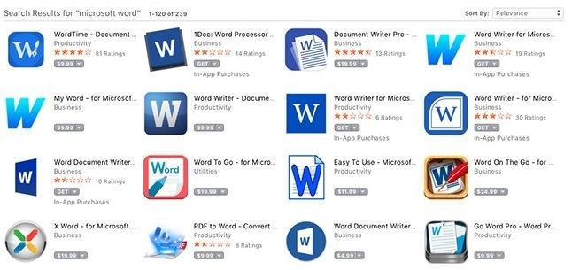 „Apple“ iliustr./Nuo tikro „Microsoft Word“ ne taip ir lengva atskirti