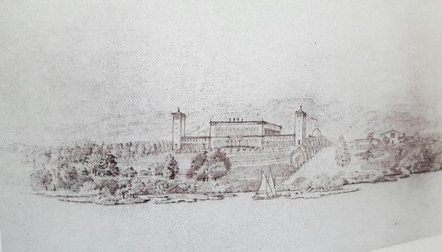 Vilniaus miesto savivaldybės nuotr./1840 metų Verkių rūmų rekonstrukcijos pasiūlymas