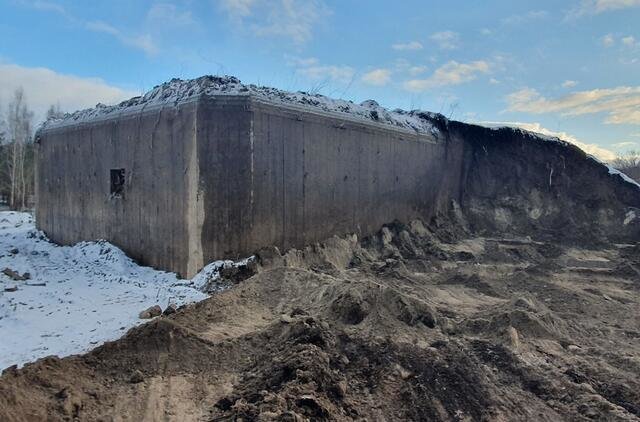 Laisvūno Kavaliausko nuotr./Bunkeris Palangoje, statytas 1940-1941 m., atkreipė dėmesį dėl savo dydžio