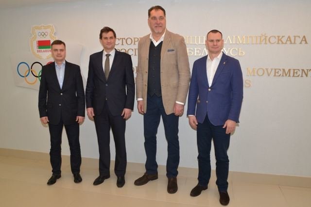 Baltarusijos olimpinio komiteto nuotr./Arvydas Sabonis Baltarusijoje