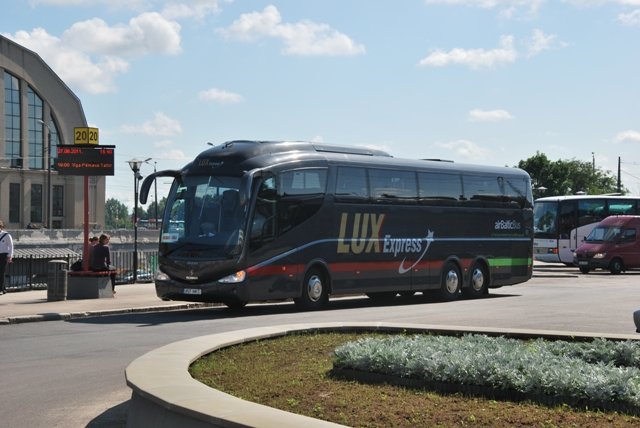Įmonės nuotr./„Lux Express Group“ autobusas