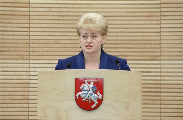 Prezidentūros nuotr. /Dalia Grybauskaitė