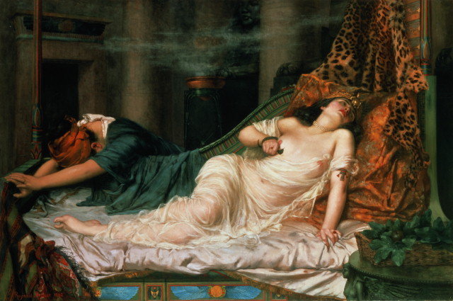 wikimedia.org nuotr./Kleopatros mirtis