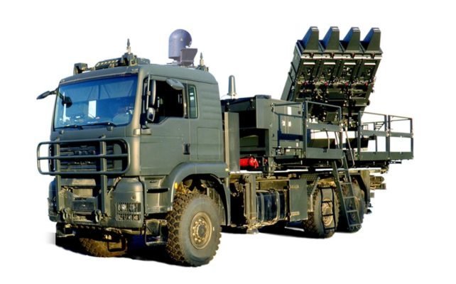 rafael.co.il nuotr./Sakartvelo kariuomenės turėtos Izraelio įmonės sukurtos „Spyder-SR“ kovinės raketų paleidimo mašinos tapo rimtu psichologiniu išbandymu Rusijos KOP 