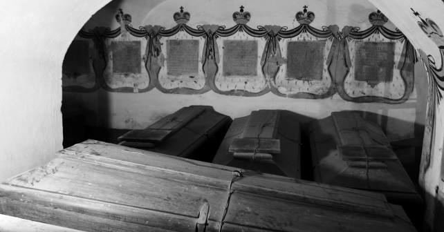 Dr. Salvijaus Kulevičiaus nuotrauka/Mokslininkai Nesvyžiuje jau ištyrė penkis Radvilų šeimos sarkofagus