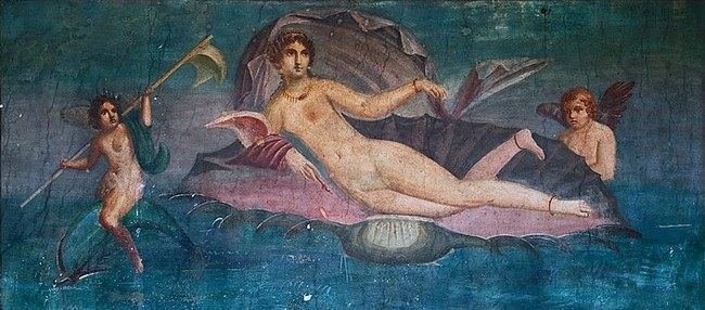 Creative Commons nuotr./Venera mozaikoje Pompėjoje 