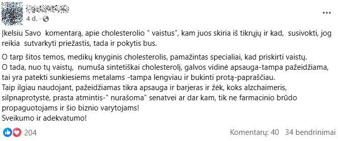 Ekrano nuotr. iš „Facebook“