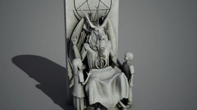 Šėtono šventyklos vizualizacija/Statula Šėtonui