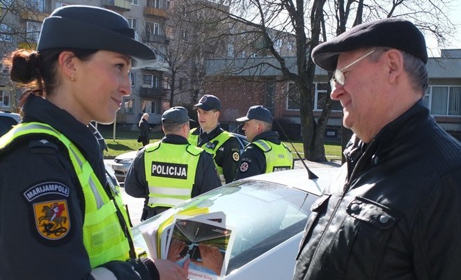 Marijampolės apskrities VPK nuotr./Marijampolės policiją džiugina daugelio gyventojų pilietiškumas ir bendruomeniškumas.