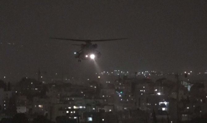 Sraigtasparniu atgabenami Hamas pagrobti Izraelio įkaitai