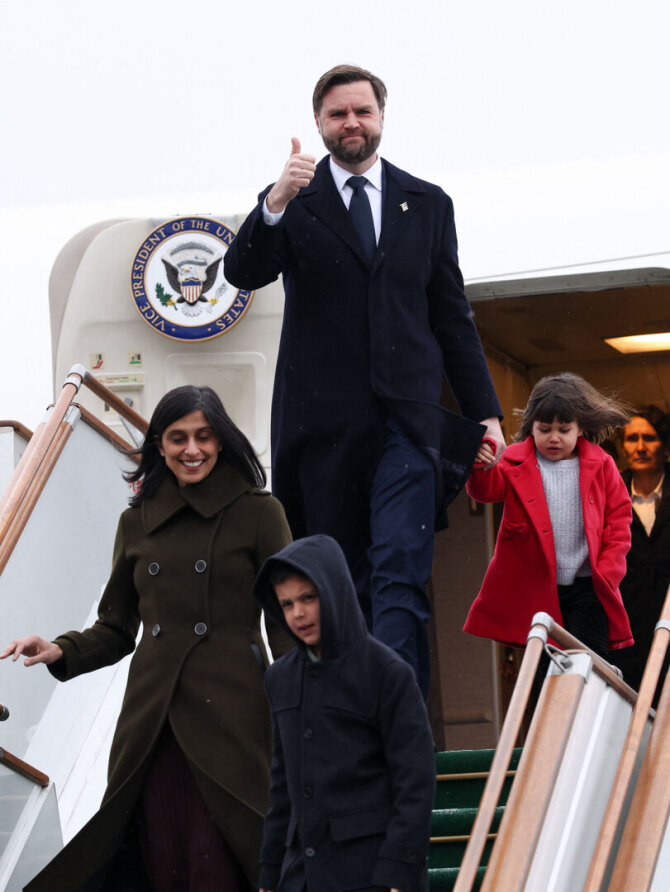 J. D. Vance'as / KEVIN LAMARQUE / AFP