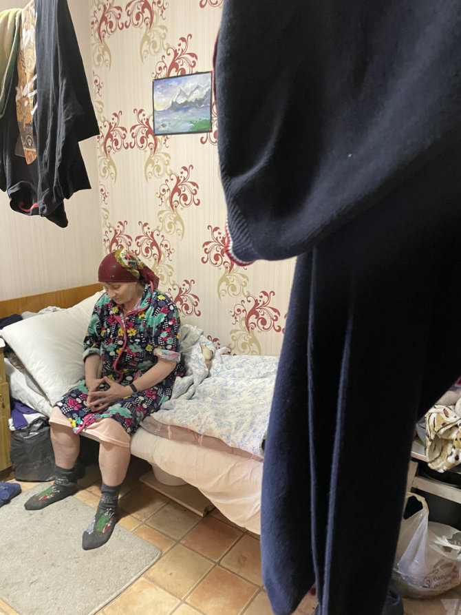 R.Tracevičiūtės nuotr./Karo pabėgėliai Volodymyro mieste Ukrainoje