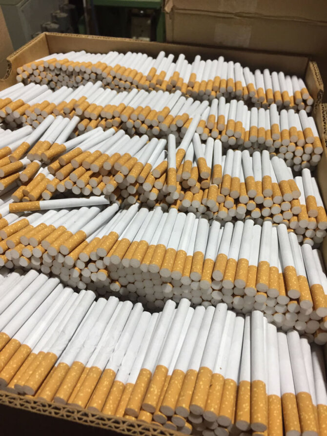 Muitinės nuotr./cigaretės