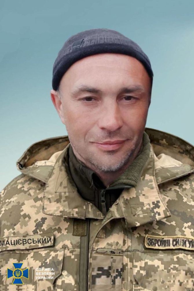 Ukrainos saugumo tarnybos nuotr./Oleksandras Macijevskis