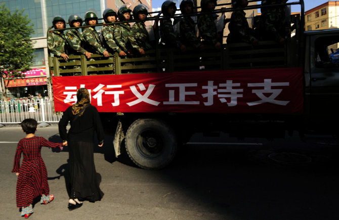 AFP/„Scanpix“ nuotr./Uigūrai Kinijoje