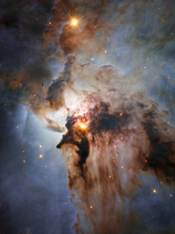 NASA/Hubble nuotr/Lagūnos ūkas