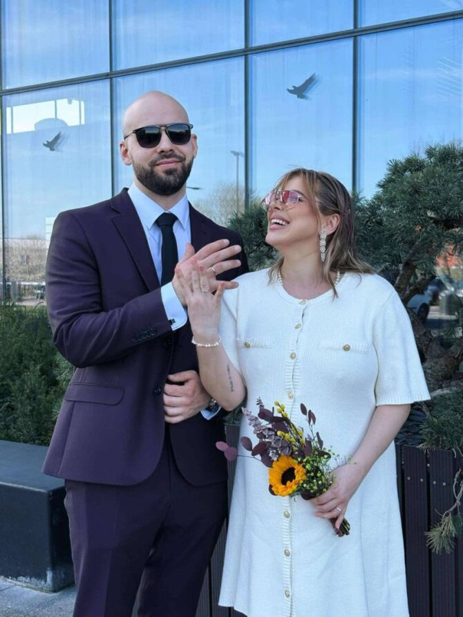 Asmeninio archyvo nuotr./„Ūkininkai ieško meilės“ dalyvės Anželikos Biveinytės vestuvės
