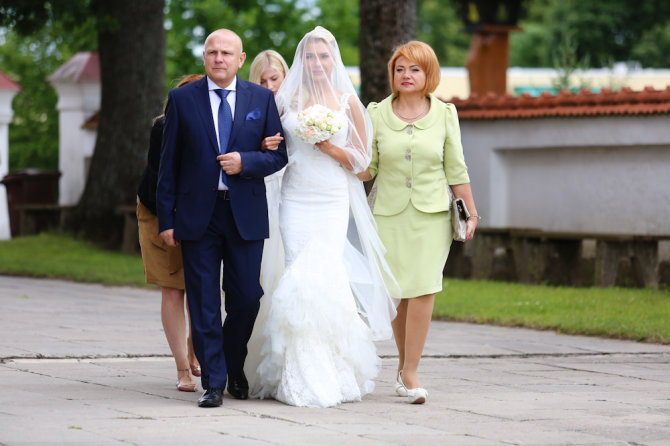 Luko Balandžio/Žmonės.lt nuotr./Vestuvių akimirka