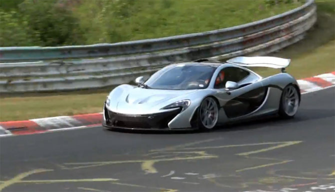 Kadras iš vaizdo siužeto/„McLaren P1“