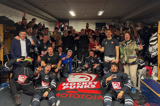 hockey.lt nuotr./Vilniaus „Hockey Punks – Mototoja“ ledo ritulininkai