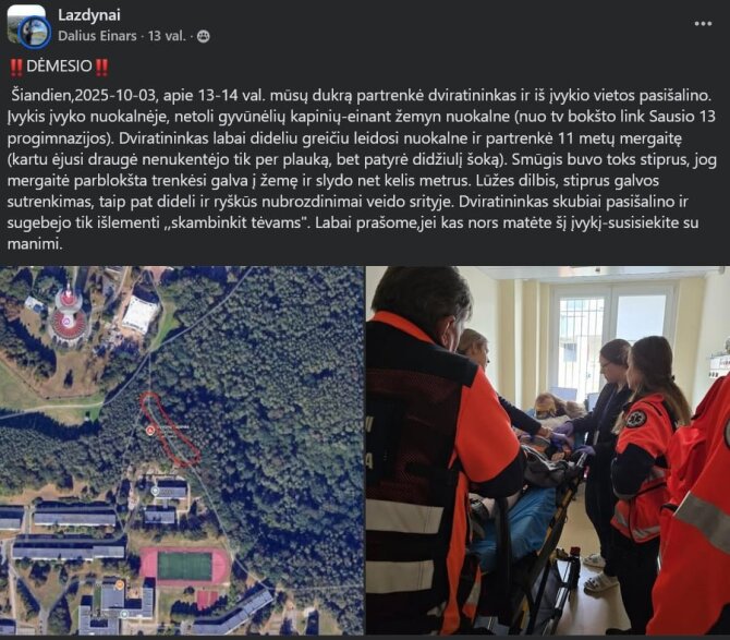 Prašo atsiliepti liudininkus