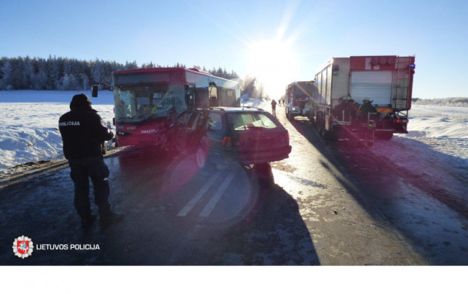 Lietuvos policijos nuotr./Įvykio vietoje