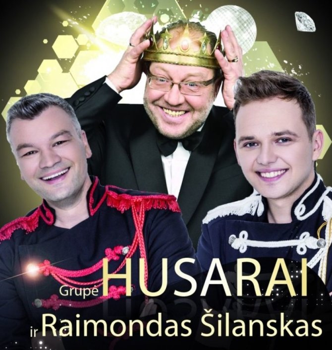 Koncerto plakatas/Raimondas Šilanskas ir grupė „Husarai“