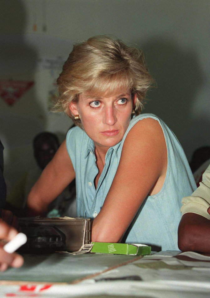 Vida Press nuotr./Princesė Diana 1997 m. 