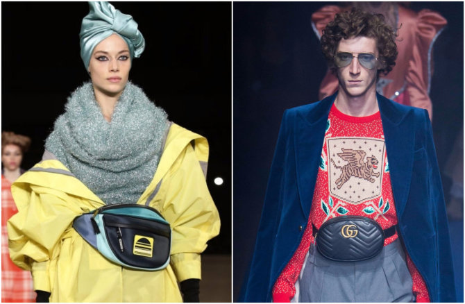 „Scanpix“/„SIPA“ nuotr./„Marc Jacobs“ ir „Gucci“ 2018 m. šiltojo sezono kolekcijų modeliai