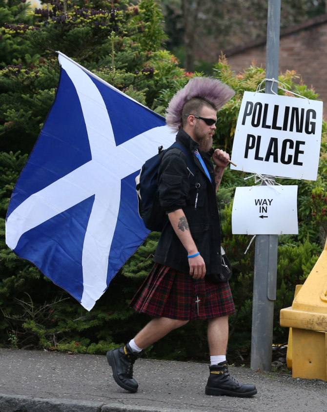 AFP/„Scanpix“ nuotr./Škotijos referendumas