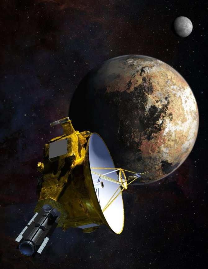 Scanpix/ New Horizons/NASA nuotr./Zondas „New Horizons“ menininko akimis