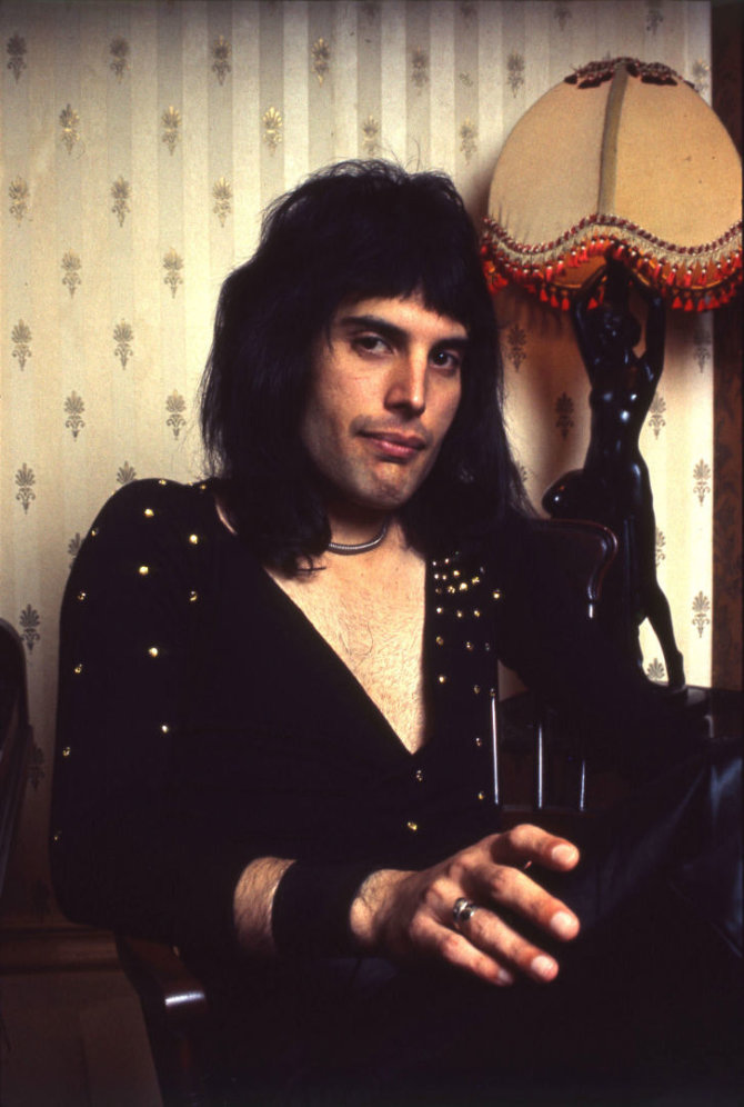 Vida Press nuotr./Freddie Mercury (1973 m.)