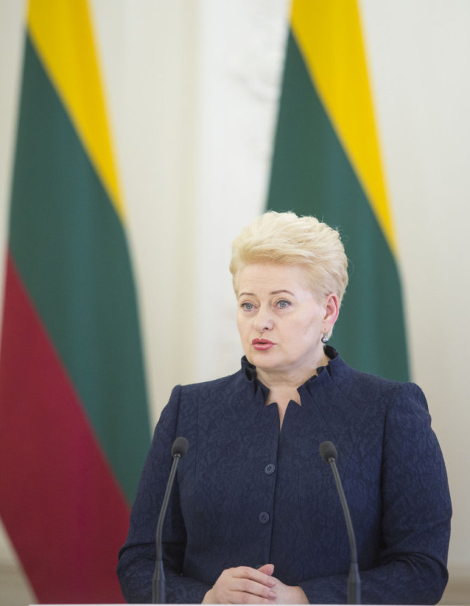 Luko Balandžio/15min.lt nuotr./Dalia Grybauskaitė