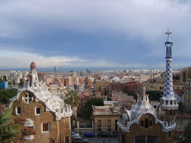 Wikimedia.org nuotr./Barcelonos panorama