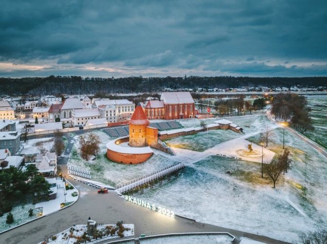 A.Aleksandravičiaus nuotr. / Žiemiškas Kaunas