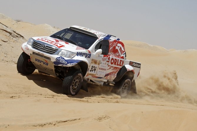 Komandos nuotr./„Abu Dhabi Desert Challenge“ varžybos