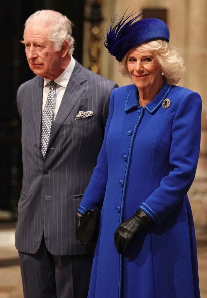 AFP/„Scanpix“ nuotr./Karalius Charlesas III ir Camilla