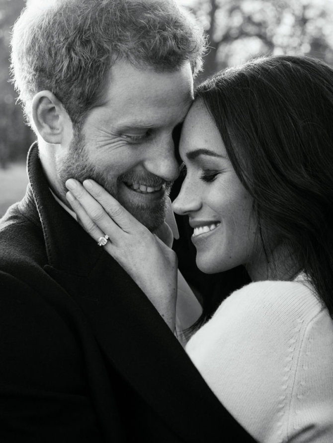 „Scanpix“ / Alexi Lubomirski nuotr./Princas Harry ir Meghan Markle