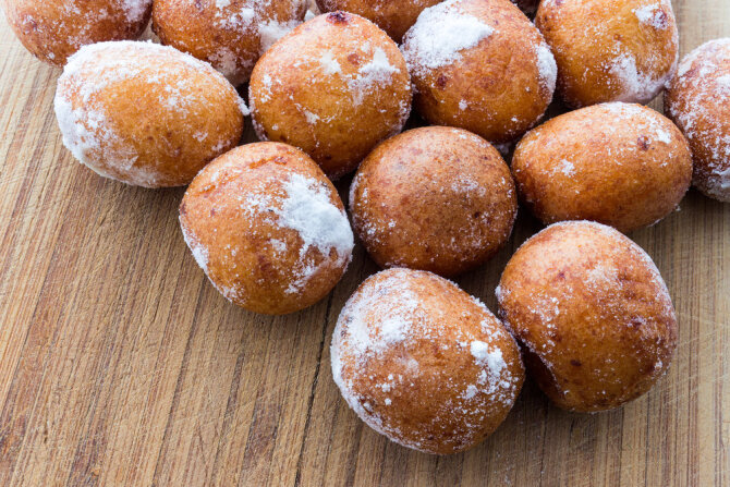 Shutterstock nuotr./Varškės spurgos