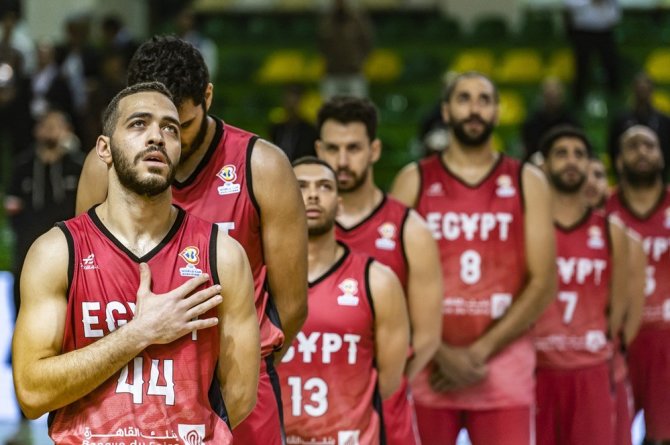 FIBA.com nuotr./Egipto krepšinio rinktinė
