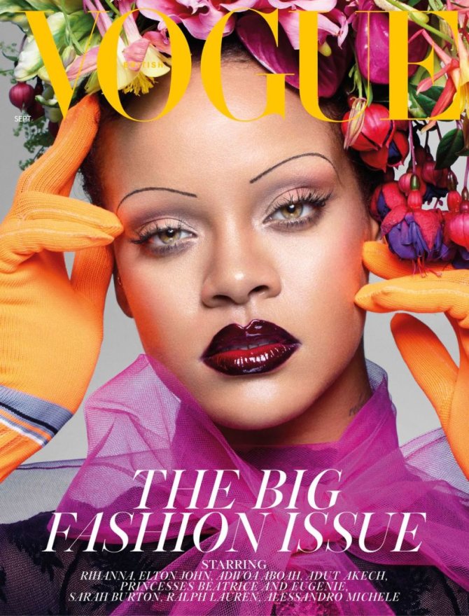 „Vogue“/Nick Knight nuotr./Rihanna