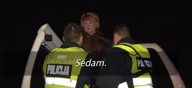 Laidos „Pagalbos skambutis“ stop kadras/Regina Jokubauskaitė