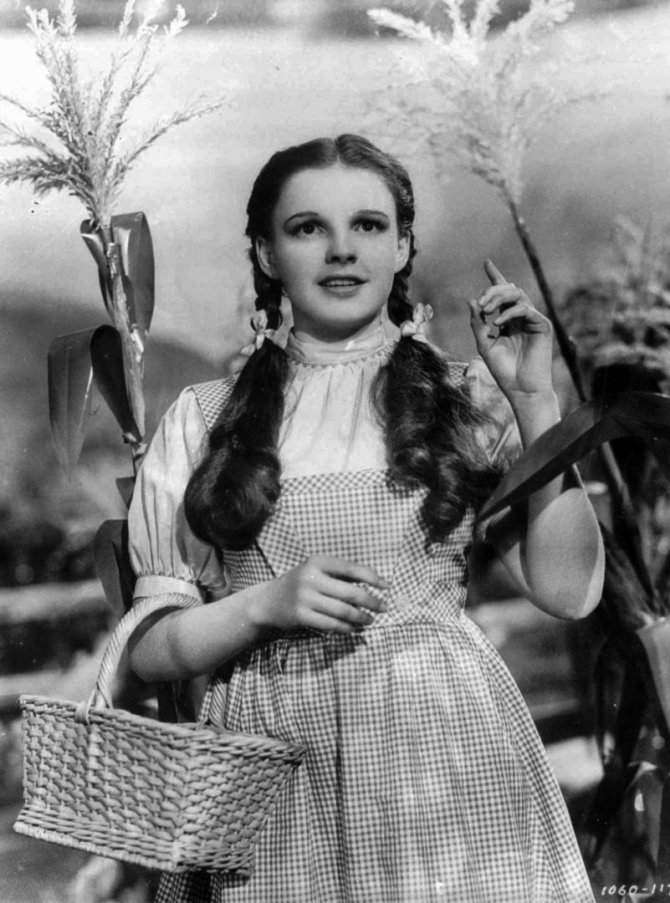 „Scanpix“/AP nuotr./Judy Garland filme „Ozo šalies burtininkas“ (1939 m.)