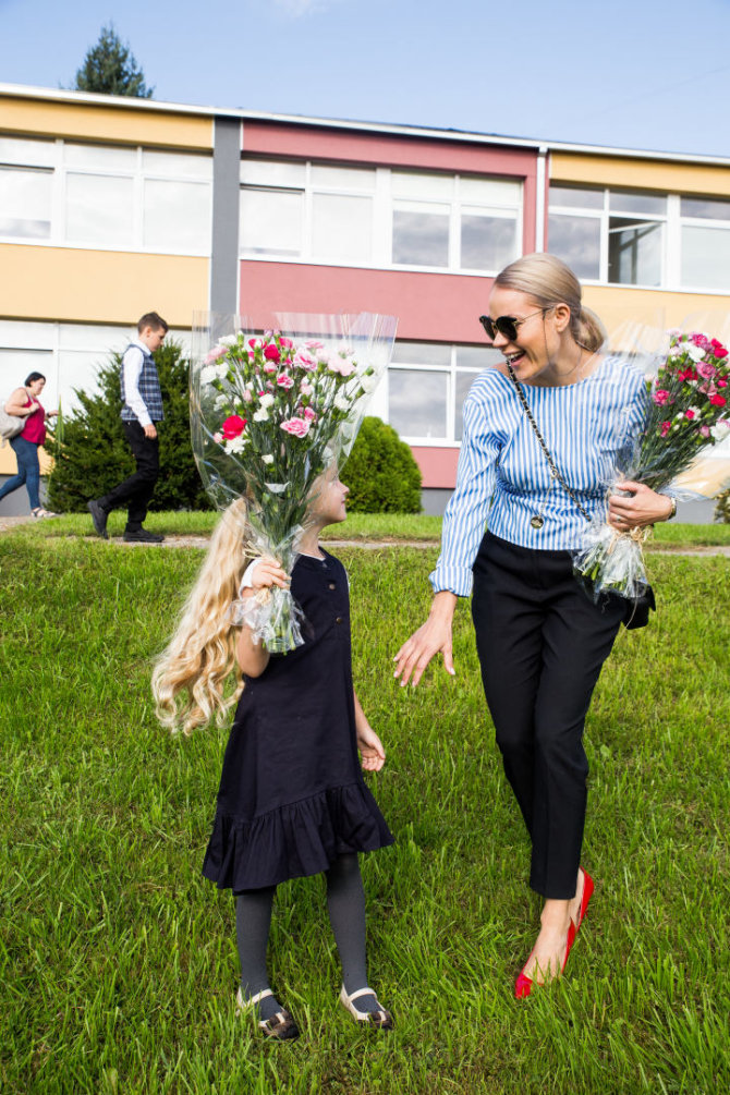 Mariaus Vizbaro / 15min nuotr./Nijolė Pareigytė-Rukaitienė su dukra Patricija