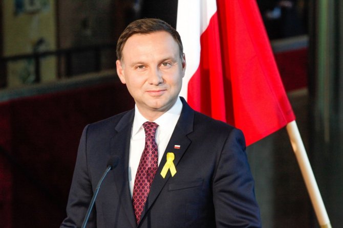 AFP/„Scanpix“ nuotr./Andrzejus Duda