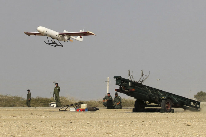 „Scanpix“/AP nuotr./Irano dronas