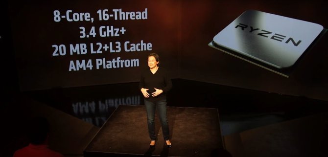 Stopkadras/AMD „Ryzen“ procesorių linijos pristatymas